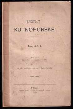 Epištoly Kutnohorské