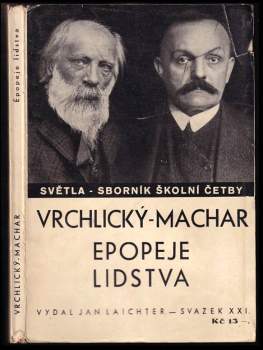 Josef Svatopluk Machar: Epopeje lidstva