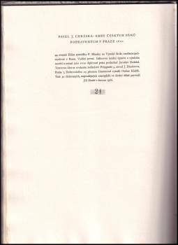 Pavel Josef Chráska: Erby českých pánů popravených v Praze 1621