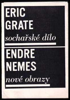 Eric Grate: sochařské dílo