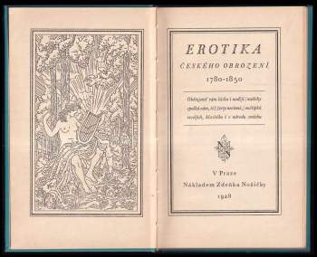 Zdeněk Guth: Erotika českého obrození 1780-1850