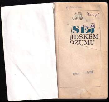 John Locke: Esej o lidském rozumu