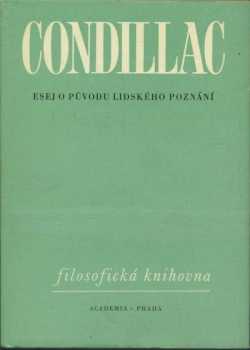 Etienne Bonnot de Condillac: Esej o původu lidského poznání