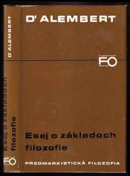 D' Alembert: Esej o základoch filozofie