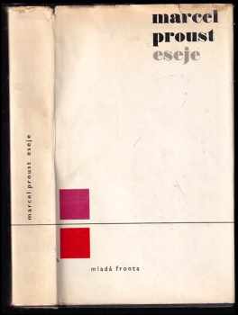 Eseje : Zamyšlení nad Sainte-Beuvem - Marcel Proust (1968, Mladá fronta) - ID: 466268