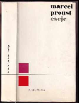 Eseje : zamyšlení nad Sainte-Beuvem - Marcel Proust (1968, Mladá fronta) - ID: 60513