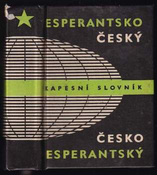 Esperantsko-český, česko-esperantský kapesní slovník