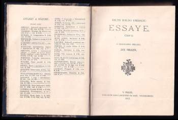Ralph Waldo Emerson: Životospráva