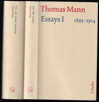 Essays 1. 1893-1914 + Kommentar - Essays 1