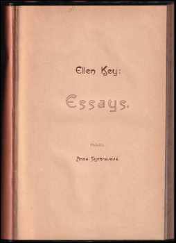 Ellen Key: Essays