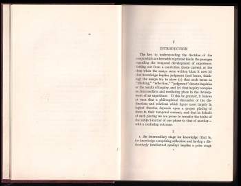 John Dewey: Essays in Experimental Logic