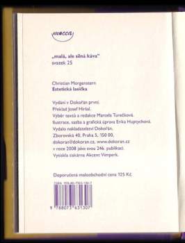 Christian Morgenstern: Estetická lasička