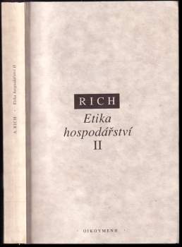 Arthur Rich: Etika hospodářství