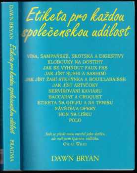 Etiketa pro každou společenskou událost