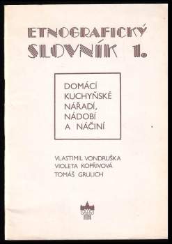 Etnografický slovník