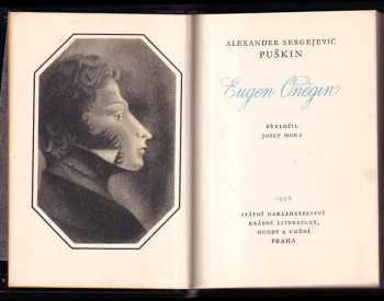 Aleksandr Sergejevič Puškin: Eugen Oněgin