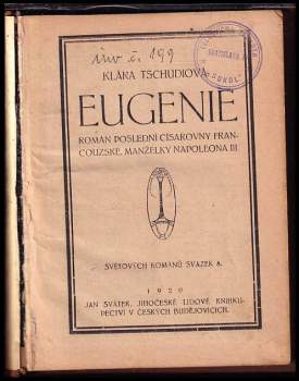 Clara Tschudi: Eugenie