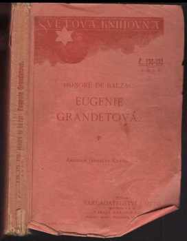 Honoré de Balzac: Eugenie Grandetová