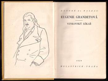 Honoré de Balzac: Eugenie Grandetová ; Venkovský lékař