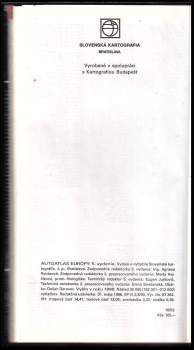 Európa autoatlas