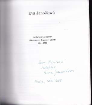 Eva Janošková: Eva Janošková