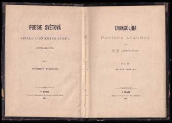 Henry Wadsworth Longfellow: Evangelína