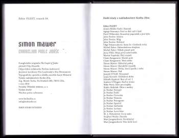 Simon Mawer: Evangelium podle Jidáše