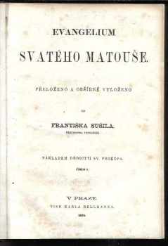 Evangelium svatého Matouše