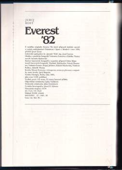 Jurij Michajlovič Rost: Everest '82