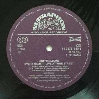 Joe Williams: Every Night - Live At Vine St.