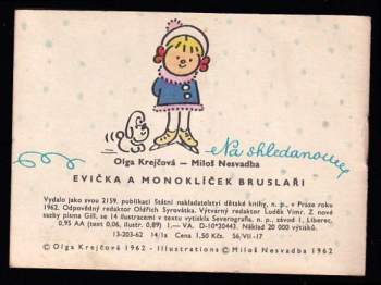 Olga Krejčová: Evička a Monoklíček bruslaři