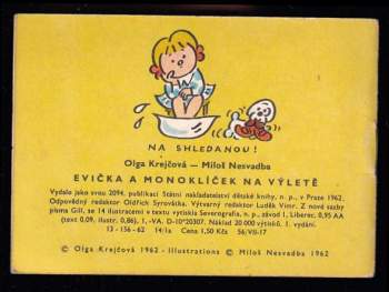 Olga Krejčová: Evička a Monoklíček na výletě