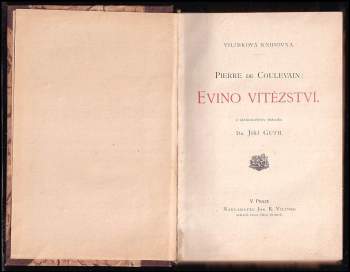 Pierre de Coulevain: Evino vítězství