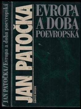 Evropa a doba poevropská : Doplněno studií Osnova dějin