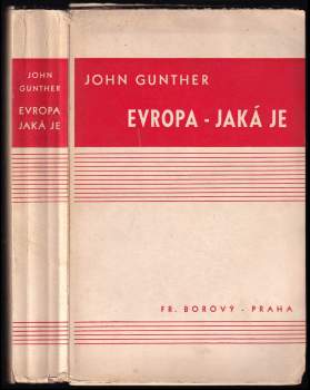 John Gunther: Evropa - jaká je