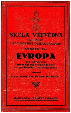 Evropa po stránce antropogeografické a politicky zeměpisné