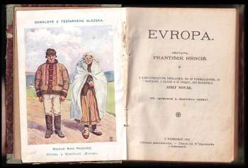 Josef Novák: Evropa + Říše Rakousko-uherská + Patero dílů světa ; Vesmír