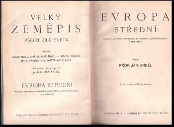 Ján Andel: Velký zeměpis všech dílů světa