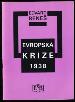 Evropská krize 1938
