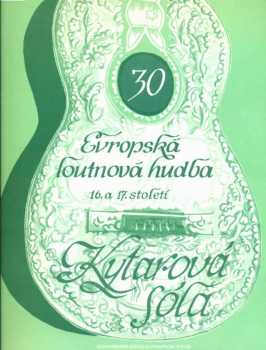 Evropská loutnová hudba 16. a 17. století