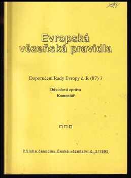 Evropská vězeňská pravidla