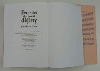 Friedrich Heer: Evropské duchovní dějiny