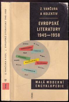 Zdeněk Vančura: Evropské literatury