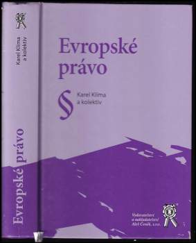 Karel Klíma: Evropské právo