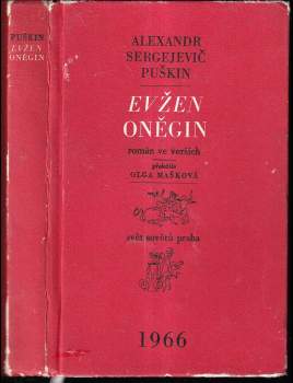 Aleksandr Sergejevič Puškin: Evžen Oněgin