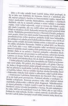 Karel Richter: Evžen Savojský