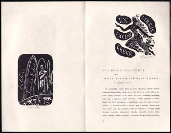 Vladimír Neff: Ex libris Cyrila Boudy