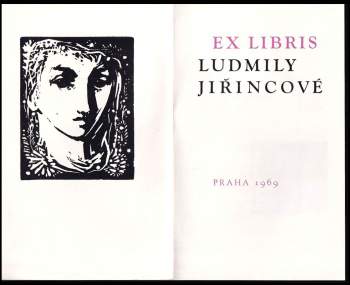 Kamil Bednář: Ex libris Ludmily Jiřincové