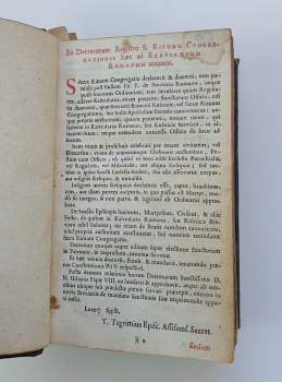 Ex Registro Decretorum Sacrae Rituum Congregationis - haec ad Breviarium Romanum attinent + Commune Sanctorum in Vigilis Apostolorum + Calendarium Sanctorum Sanctae Metropolitanae Ecclefiae + Officia Nova Sanctorum - Pars Hyemalis