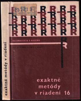 Exaktné metódy v riadení